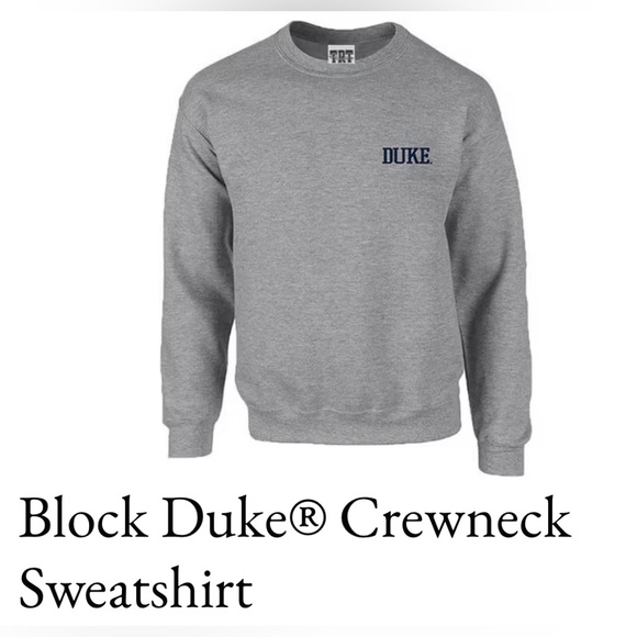 Duke crewneck sweatshirt - Picture 1 of 4